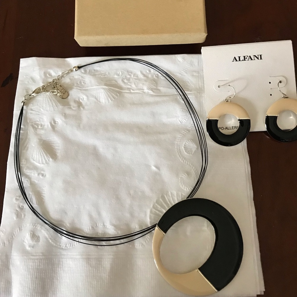 New Alfani necklace and earrings
